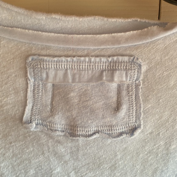 Free People NWT Love Language Oversized Sleeveless Linen & Cotton Tank small - Picture 7 of 13